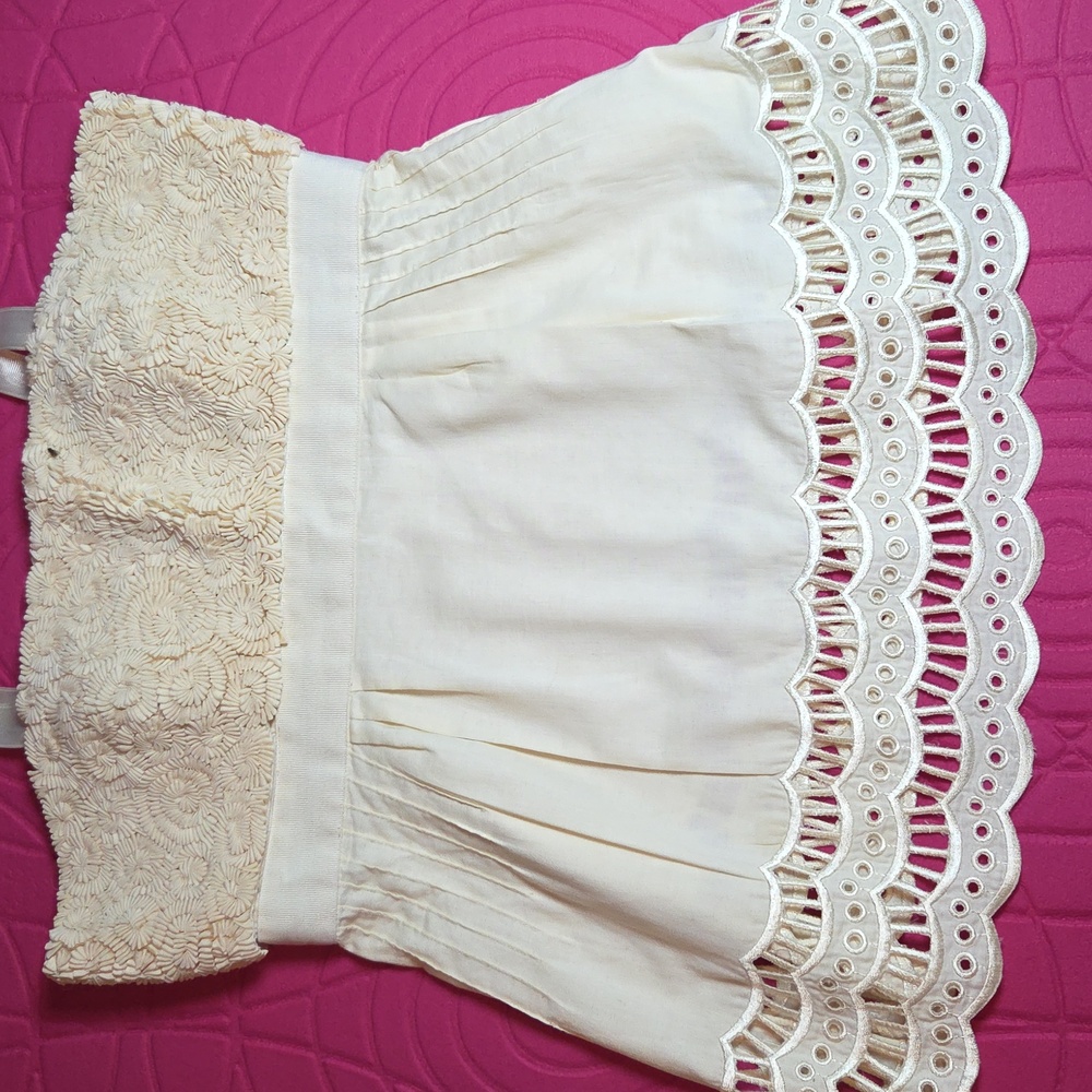 Catherine Malandrino Cream Lace Camisole